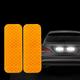 10Pcs Car Reflective Sticker Traffic Safety Night Warning Mark Car Reflective Strip Tape Luminous Car Bumper Reflective Decals