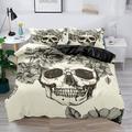 2ps/3ps 3D Bedding Skull print Print Duvet Cover Bedding Sets Comforter Cover with 1 print Print Duvet Cover or Coverlet,2 Pillowcases for Double/Queen/King