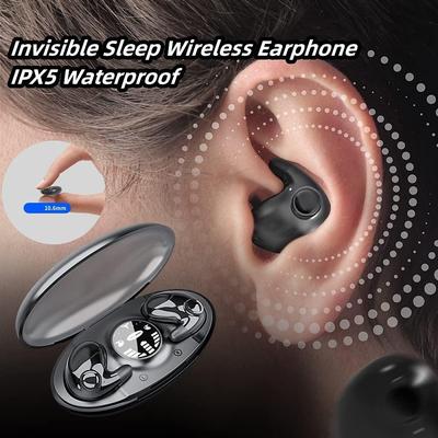 Sleeping BT Earphones Can Lie On The Side Ears Can Be Worn For A Long Time Without Pain Mini Does Not Flash Light High-quality Sound Quality Father's Day Gifts