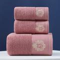 Thickened Bath Towels Set of 3,100% Turkish Cotton Ultra Soft Bath Sheets, Highly Absorbent Large Bath Towel for Bathroom, Premium Quality Shower Towel, 1PC Bath Towel1PC Hand Towel1PC Washcloth