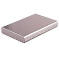 Credit Card Holder Stainless Steel Credit Card Case Metal ID Card Holder RFID Wallets Business Card Holder for Women or Men