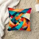 1PC Geometric Double Side Pillow Cover Soft Decorative Square Cushion Case Pillowcase for Bedroom Livingroom Sofa Couch Chair