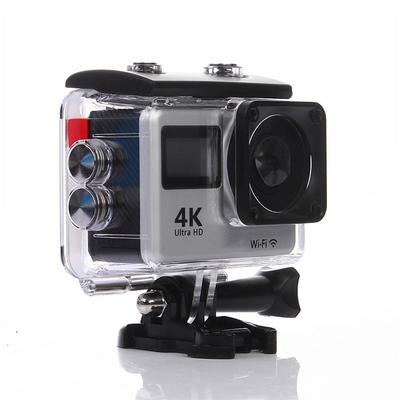 4K Ultra HD Action Camera Double LCD WiFi 16MP 170D 30M Go Waterproof Pro Sport DV Helmet Video Camera With Remote Control