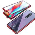 Magnetic Case For One Plus 9 Pro 8 T Pro 7T Pro 7 Pro Nord Double Sided Glasses Case Shockproof Protective Phone Case Water Resistant Transparent Tempered Glass Metal Case