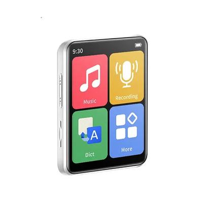 3.0 inch Met Bluetooth 5.2MP3 Speler Full Touch Screen MP4 Player Muziekspeler Met Ingebouwde speaker Fm Radio Recorder Video