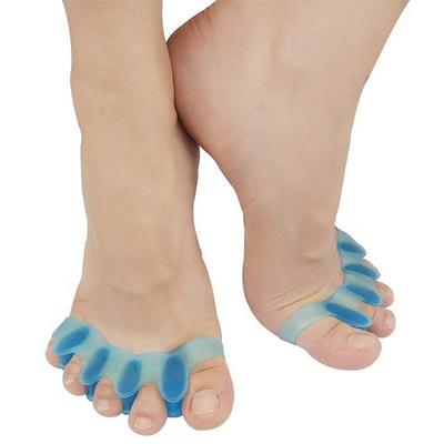 1 Pair Silicone Toes Separators Straightener Spreader Professional Soft Separator Bunion Hallux Valgus Relief Foot Care