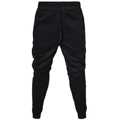 Men's Sweatpants Joggers Winter Pants Trousers Pocket Drawstring Elastic Waist Solid Color Warm Full Length Daily Casual Plus velvet Loose Fit Light gray-pure light board Dark gray-light board pure