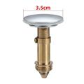 Universal Bathroom Sink Stopper, Basin Pop Up Drain Filter, Bathtub Converter Sink Drain Strainer Plug No Overflow