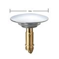 Universal Bathroom Sink Stopper, Basin Pop Up Drain Filter, Bathtub Converter Sink Drain Strainer Plug No Overflow