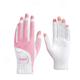 PGM 1 Pair Women's Open Finger Golf Gloves Breathable Mesh PU Sunscreen Finger Cover Left and Right Hand