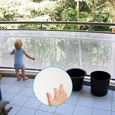 Durable Child Safety Protective Net Multipurpose Bannister Guard Deck Fence Fine Mesh Protect for Balcony Garden Yard Stairs