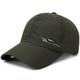 Men's Women's Baseball Cap Baseball Hat Dark Grey Black Solid Colored UV Sun Protection Breathable