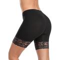Women's Underwear Shorts Modal Solid Colored Nude Black Casual Short Casual Daily