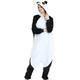 Adults' Kigurumi Pajamas Panda Animal Onesie Pajamas Funny Costume Terylene Cosplay For Men and Women Carnival Animal Sleepwear Cartoon