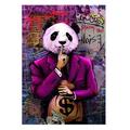 Wall Art Canvas Prints Posters Painting Mr.Panda Quote Artwork Picture Home Decoration Décor Rolled Canvas No Frame Unframed Unstretched