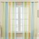 LGBT Rainbow Semi Sheer Curtain Teenage Girls Bedroom Curtains Set Window Panel Voiles Drape for Girls Room/Kids Room/Nursery/Living Room 1 Panel