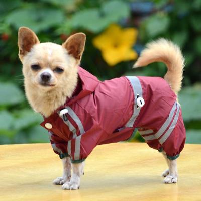 Dog Rain Coat Raincoat Puppy Clothes Rain Jacket Waterproof Windproof Waterproof Outdoor Dog Clothing for Bulldog Shiba Inu Pug Chihuahua Small