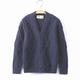 Kids Boys' Cardigan Long Sleeve Gray Green Royal Blue Solid Color Daily Indoor Active Fashion 3-10 Years