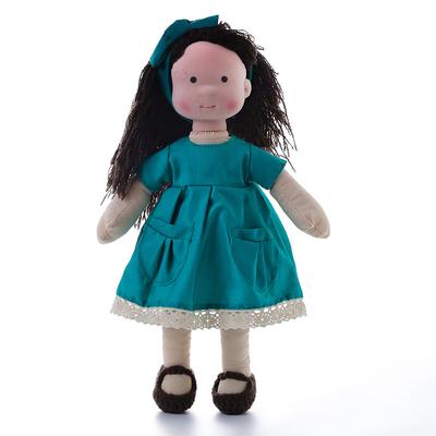 Cotton Body Waldorf Doll Doll Artist Handmade Mini Dress Up Doll Diy for Christmas Gifts