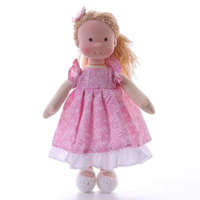 Cotton Body Waldorf Doll Doll Artist Handmade Mini Dress Up Doll Diy for Christmas Gifts