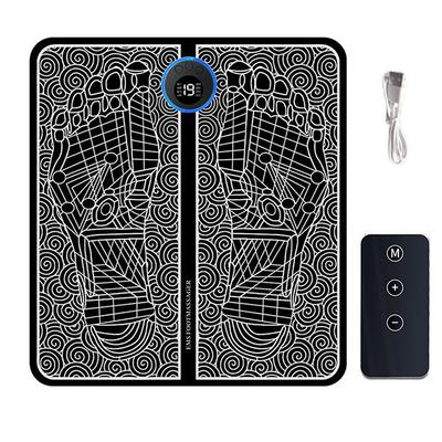 EMS Pulse Electric Foot Massager Foot Therapy Machine Foot Pad Intelligent Acupuncture Foot Massage Pad Mat Muscle Stimulation