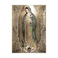 our lady of guadalupe home decor canvas painting living room background wall painting poster frameless spray painting core