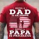 Dads Day Gifts Graphic National Flag Vintage Fashion Designer Men's 3D Print T shirt Tee Back Print T Shirt Dad T Shirt Outdoor Daily Sports T shirt Black Red Navy Blue Short Sleeve Crew Neck Shirt