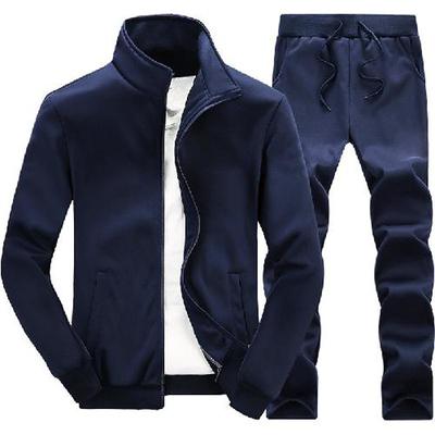 Men's Tracksuit Sweatsuit 2 Piece Full Zip Street Winter Long Sleeve Thermal Warm Breathable Moisture Wicking Fitness Running Active Training Sportswear Activewear Solid Colored White Black Light Grey