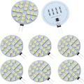 1W/1.5W/2W/3W G4 LED Light Bulbs Equivalent to 10W/15W/20W/30W Halogen Bulb DC 12V Dimmable 6/9/12/24 24 LEDs180 Degree Beam Angle 3000K Warm White/6000K Daylight White G4 Bi-Pin Base 5 Pcs