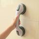 Shower Anti-Slip Grab Bar,Bathroom Strong Vacuum Suction Cup Handle Anti-slip Support Helping Grab Bar for elderly Safety Handrail Bath Shower Grab Bar