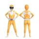 Mighty Morphin Power Rangers Tommy Oliver Cosplay Costume Jumpsuit Men's Women's Boys Movie Cosplay Cosplay Halloween Black Yellow Pink Halloween Carnival Masquerade Jumpsuit