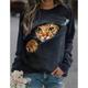 Women's Sweatshirt Pullover Cat 3D Animal Print Casual Sports 3D Print Active Streetwear Hoodies Sweatshirts Blue Purple Green