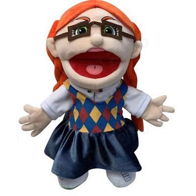 Feebe Je-ffry Puppet Soft Plush23.6in Feebe Hand Puppet Plush Toy Doll for Birthday Festival Halloween Party FavorPlay House for Christmas Gifts