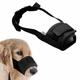 Muzzle For Dogs - Adjustable Soft Dog Muzzle For Small Medium Large Dog, Air Mesh Training Dog Muzzles For Biting Barking Chewing - Breathable Mesh amp; Soft Flannel Protects Dog Mouth Cover