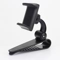 Sun Visor Phone Mount Car Phone Holder For Car Universal 360 Rotating Car Mount Support Clip Bracket Cradle Clip Compatible To Smartphones