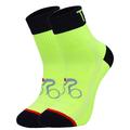 Compression Socks Athletic Sports Socks Crew Socks Cycling Socks Men's Football / Soccer Cycling / Bike Breathable Wearable 1 Pair Winter Solid Color Chinlon Black White Orange M L XL