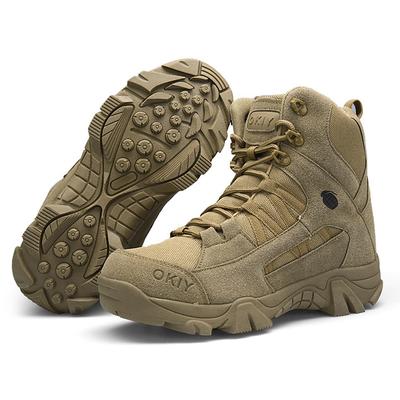 Men's Tactical Hiking Boots - Lightweight, Durable, Breathable Combat Boots for Outdoor Adventures