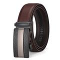 Men's Dress Belt Leather Belt Ratchet Belt Black Brown Cowhide Alloy Fashion Plain Daily Wear Going out Weekend