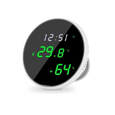 Tuya WiFi Temperature Humidity SensorSmart Indoor Hygrometer ThermometerWith LCD Display BacklightSupport Google Home Alexa