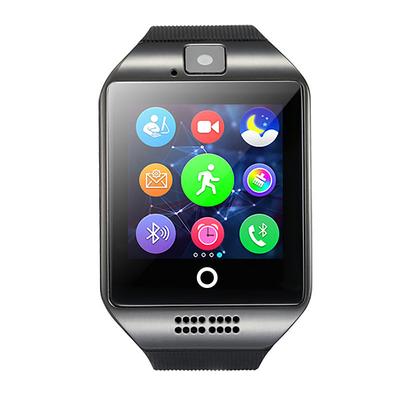Q18 Smart Watch 1.54'' Smartwatch Fitness Running Watch with Camera and Sim Card Bluetooth Pedometer Call Sedentary Message Reminder Step Tracker Compatible with Android iOS Hands-Free Calls Unisex