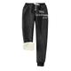 Women's Sweatpants Joggers Letter Pocket Print Full Length Micro-elastic High Rise Sweatpants Savannah Joggers Daily Wear Transparent Blue claret S M Fall Winter