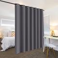 Blackout Curtain Drapes Farmhouse Grommet/Eyelet Curtain Panels For Living Room Bedroom Sliding Door Curtains Kitchen Balcony Window Treatments Thermal Insulated