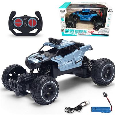 Alloy Climbing Car Charging Radio-controlled Car Electric Remote Control Off-road Car Boy Toy Car