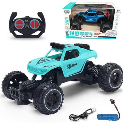 Alloy Climbing Car Charging Radio-controlled Car Electric Remote Control Off-road Car Boy Toy Car