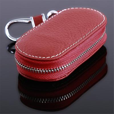 1PC Men Key Holder Housekeeper Car Key Wallets Keys Organizer Women Keychain Covers Zipper Key Case Bag Unisex Pouch Purse