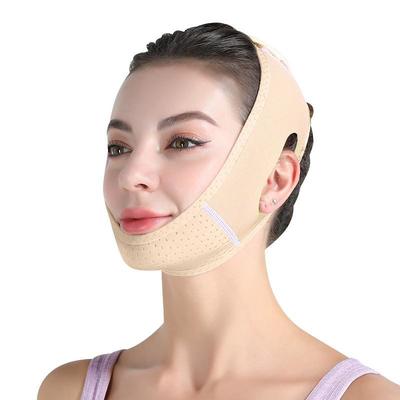Reusable Double Chin Reducer V Shaped Lifting Firming Face Mask Smooth Wrinkle Face MaskChin Up Mask Face Lifting Belt