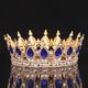 Bridal Crown Wedding Dress Headdress Birthday Adults' Ceremony Versatile Rhinestone Hair Band Luxury Round Crown
