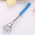 1pc New Retractable Back Scratcher Tool Stainless Steel Horn Massager Massage Tool Used To Relax The Back