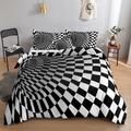 3D Vortex 3-Piece Duvet Cover Set Hotel Bedding Sets Comforter Cover with Soft Lightweight Microfiber,1 Duvet Cover, 2 Pillowcases for Double/Queen/King(1 Pillowcase for Twin/Single) coverlet