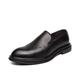 Men's Loafers Slip-Ons Formal Shoes Brogue Dress Shoes Business British Gentleman Wedding Party Evening Leather Microfiber Slip Resistant Loafer Black Brown Spring Fall